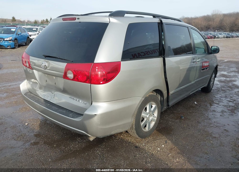 2009 TOYOTA SIENNA LE VIN: 5TDZK23C89S241740