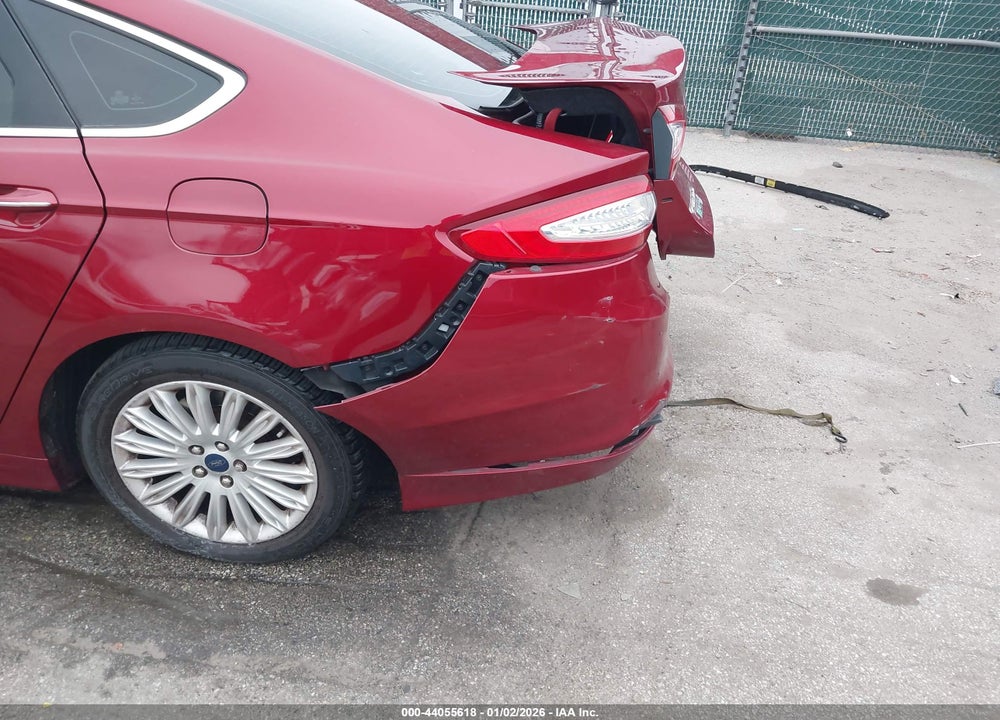 2016 FORD FUSION ENERGI SE LUXURY VIN: 3FA6P0PU8GR349440