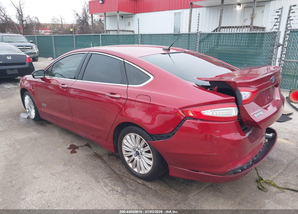 2016 FORD FUSION ENERGI SE LUXURY VIN: 3FA6P0PU8GR349440