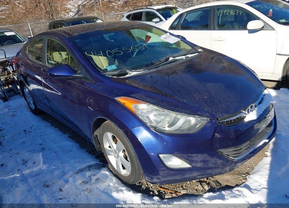 2013 HYUNDAI ELANTRA GLS/LIMITED VIN: 5NPDH4AE9DH181085
