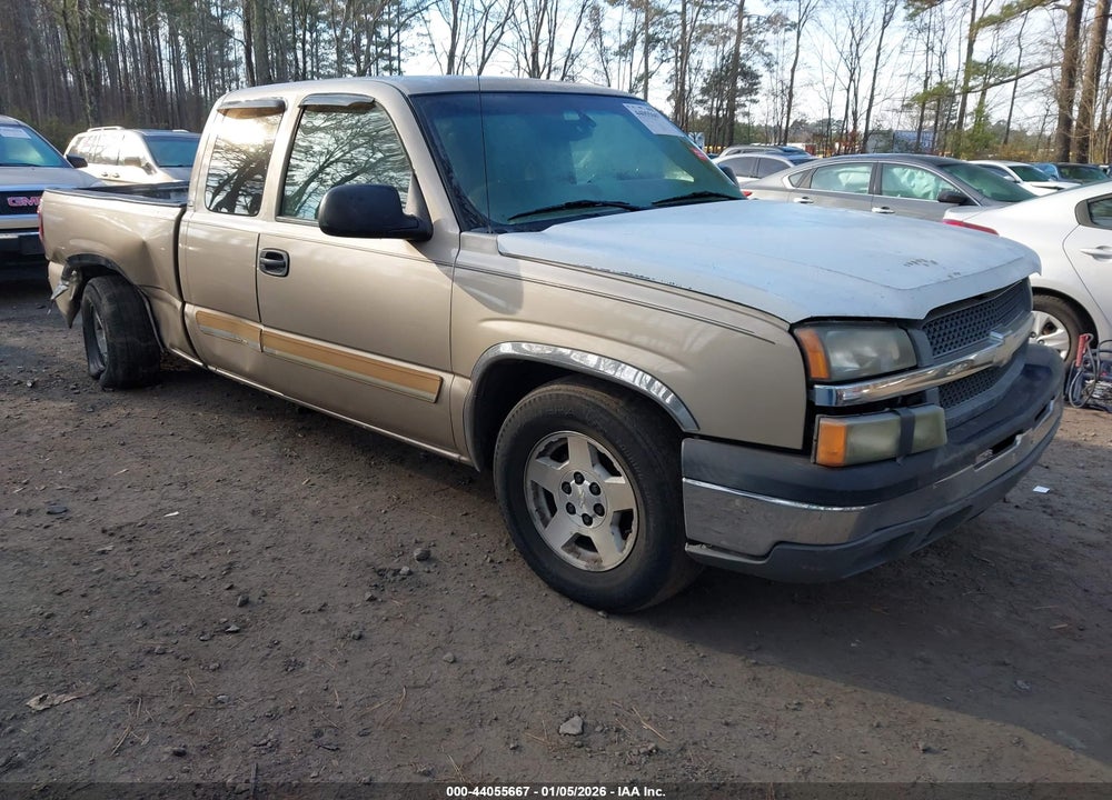 2004 CHEVROLET SILVERADO 1500 LS VIN: 2GCEC19V741194165