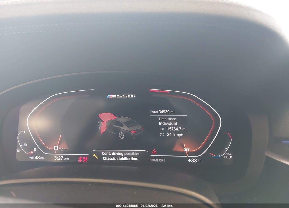 2021 BMW M550I XDRIVE VIN: WBA13BK07MCG62909