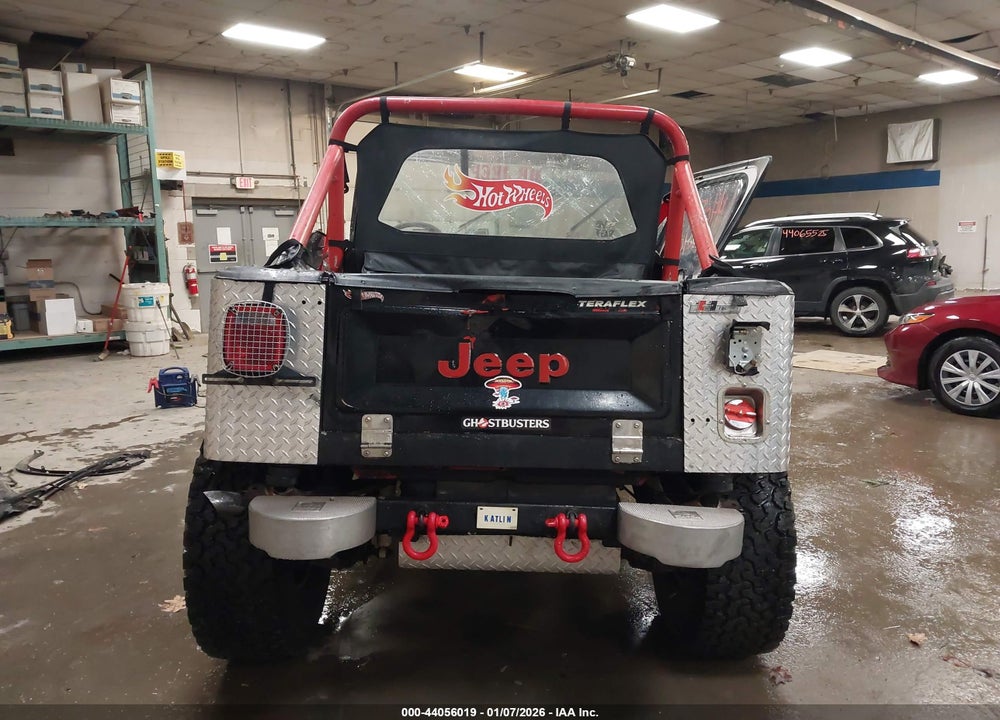 1986 JEEP CJ7 VIN: 1JCCF87E1GT126306