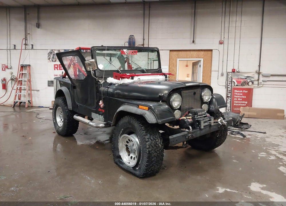 1986 JEEP CJ7 VIN: 1JCCF87E1GT126306
