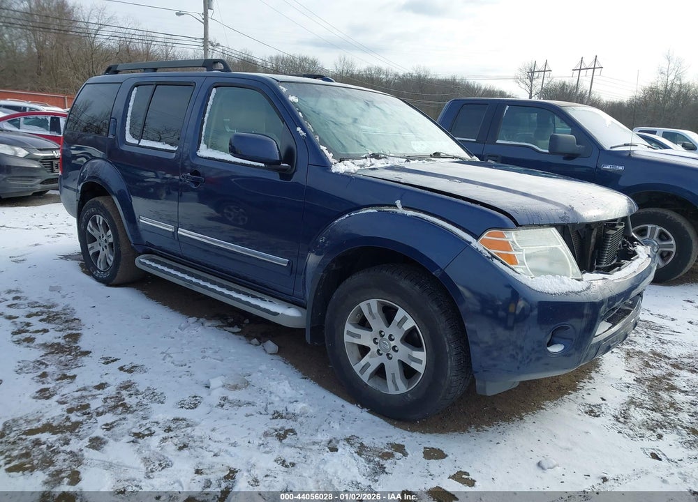 2012 NISSAN PATHFINDER SILVER VIN: 5N1AR1NB9CC605661
