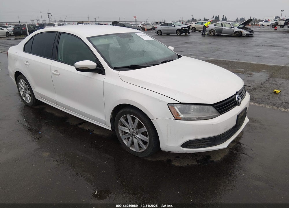 2012 VOLKSWAGEN JETTA 2.5L SE VIN: 3VWDP7AJ6CM331693