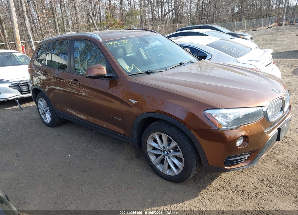 2017 BMW X3 XDRIVE28I VIN: 5UXWX9C51H0T02280