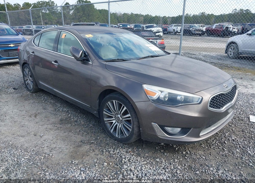 2014 KIA CADENZA PREMIUM VIN: KNALN4D78E5165654