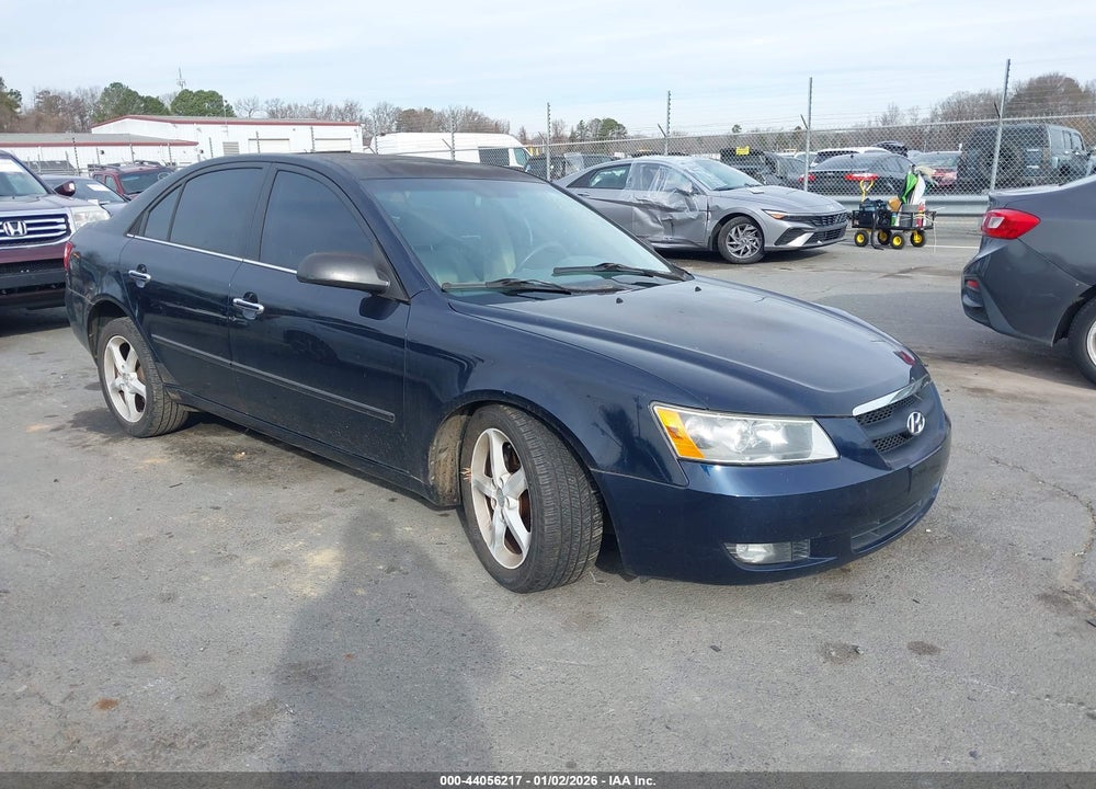 2006 HYUNDAI SONATA GLS V6/LX V6 VIN: 5NPEU46F56H087211