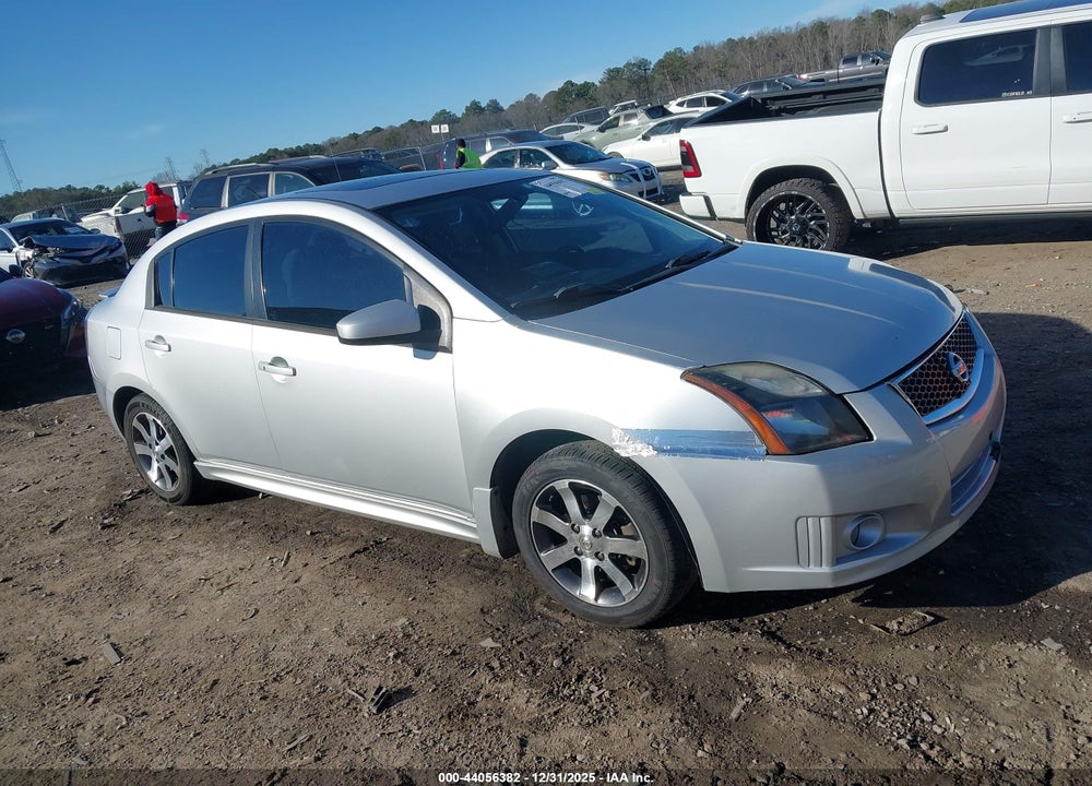 2012 NISSAN SENTRA 2.0 SR VIN: 3N1AB6APXCL745619