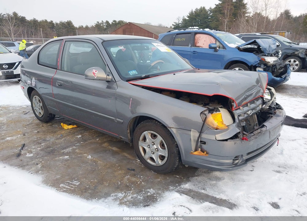 2005 HYUNDAI ACCENT GLS/GT VIN: KMHCG35C75U348547