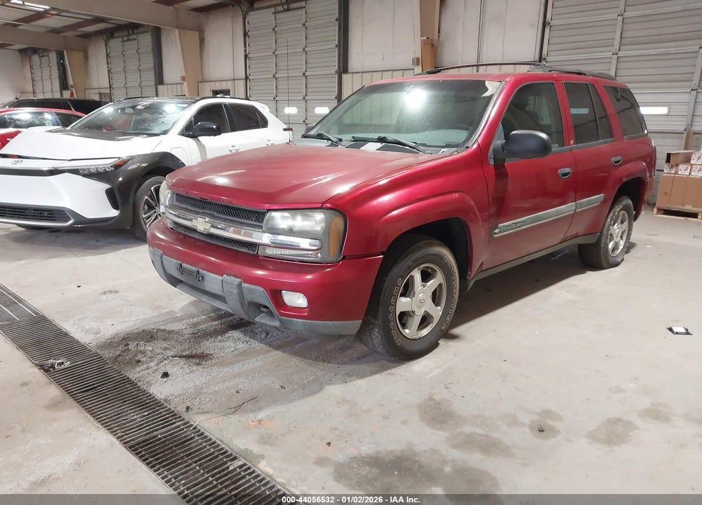 2002 CHEVROLET TRAILBLAZER LT VIN: 1GNDT13S222100885