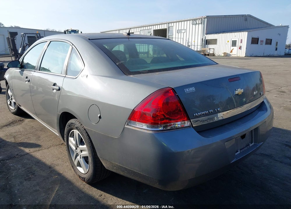 2008 CHEVROLET IMPALA LS VIN: 2G1WB58K789165240