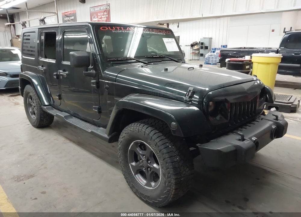 2012 JEEP WRANGLER UNLIMITED SAHARA VIN: 1C4BJWEGXCL257183