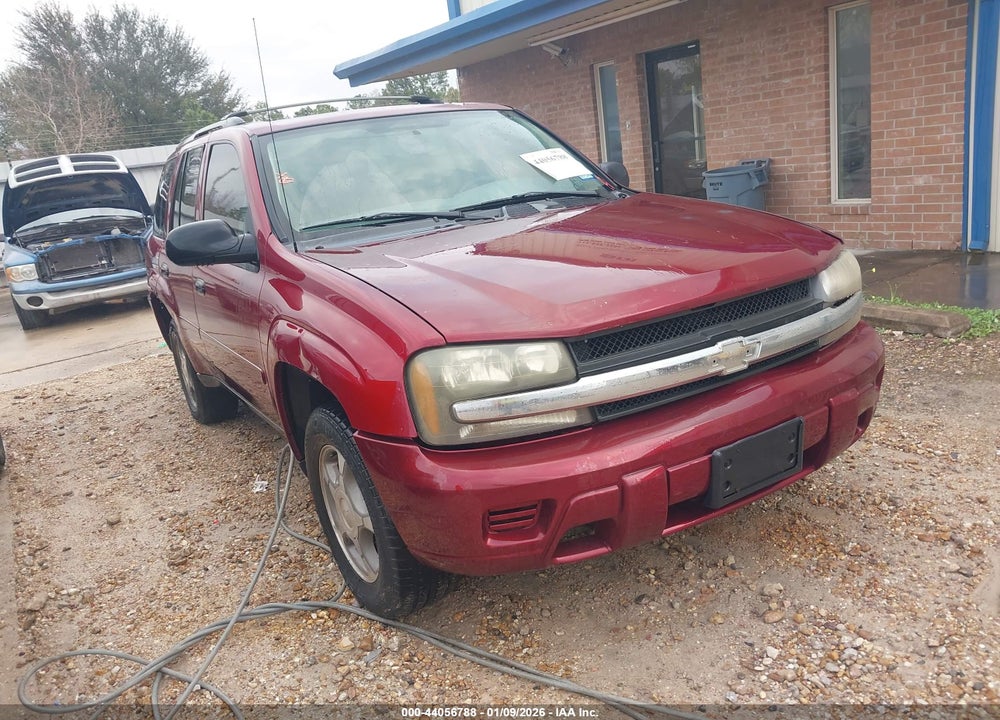 2007 CHEVROLET TRAILBLAZER LS VIN: 1GNDS13SX72265481