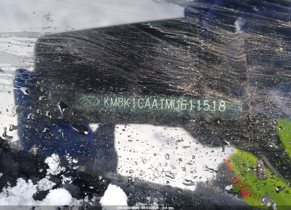 2021 HYUNDAI KONA SE VIN: KM8K1CAA1MU611518