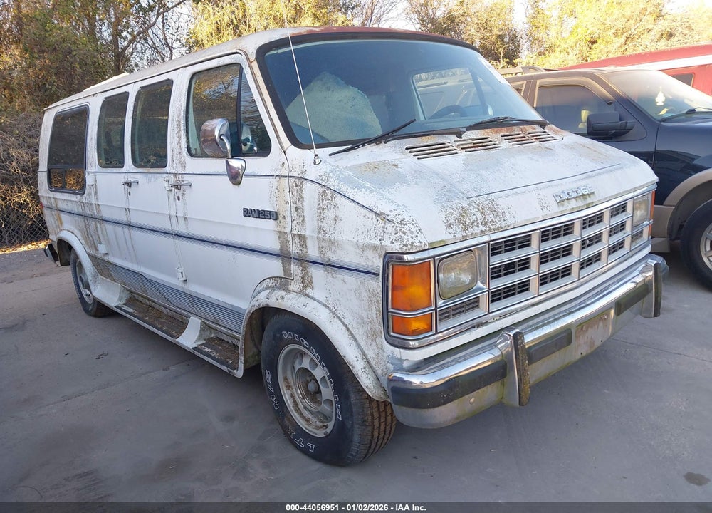1992 DODGE RAM VAN B250 VIN: 2B6HB21Y6NK172556