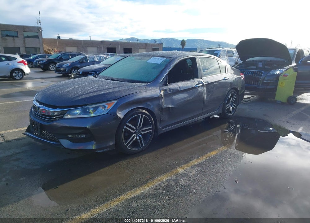 2017 HONDA ACCORD SPORT VIN: 1HGCR2F54HA016839