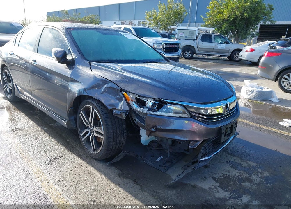 2017 HONDA ACCORD SPORT VIN: 1HGCR2F54HA016839
