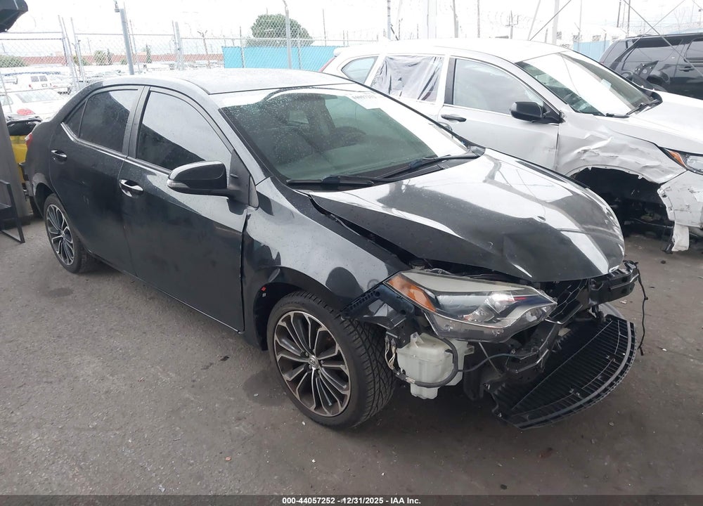 2015 TOYOTA COROLLA S PLUS VIN: 2T1BURHEXFC242746
