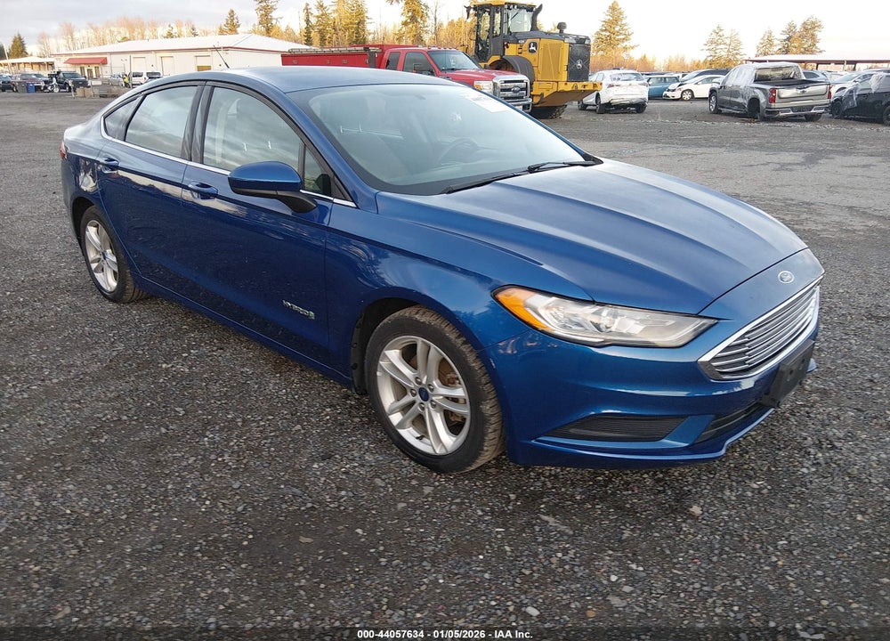 2018 FORD FUSION HYBRID S VIN: 3FA6P0UU6JR100100