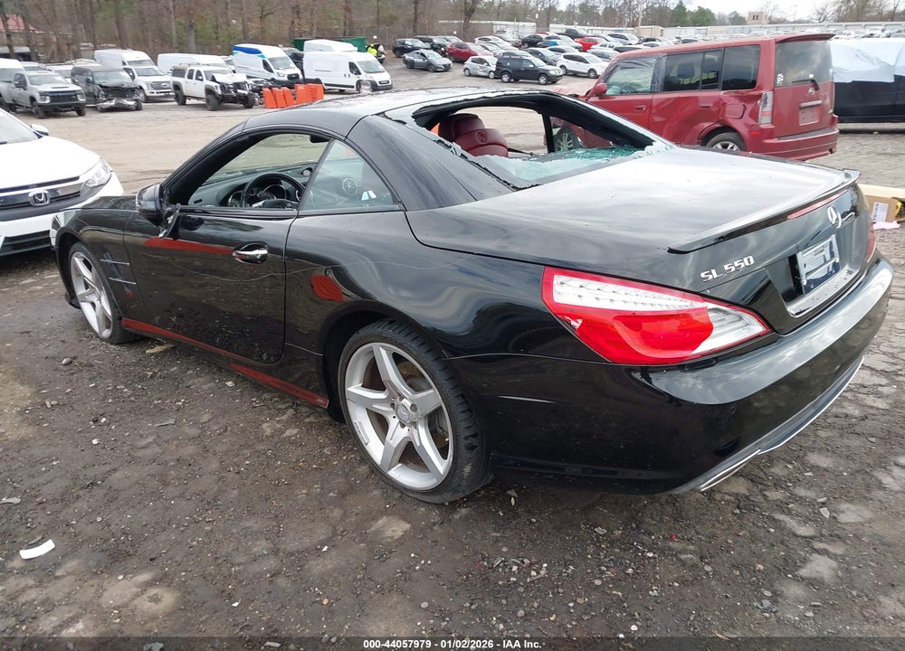 2016 MERCEDES-BENZ SL 550 VIN: WDDJK7DA9GF037765