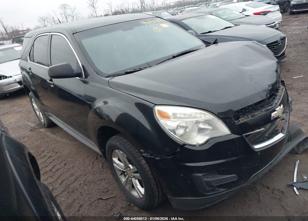 2011 CHEVROLET EQUINOX LS VIN: 2GNALBEC4B1278442