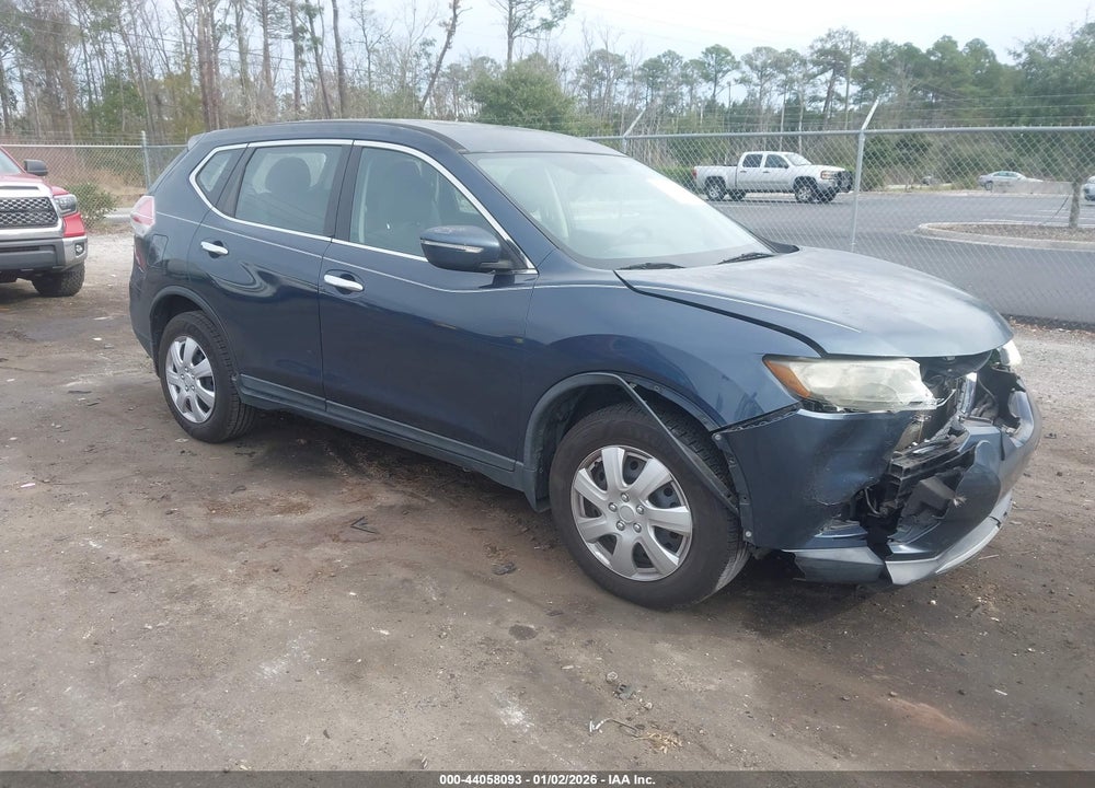 2015 NISSAN ROGUE S VIN: KNMAT2MT1FP555812
