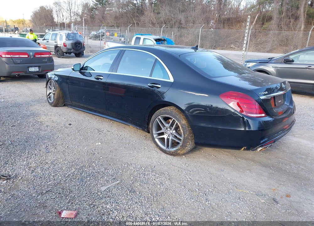 2016 MERCEDES-BENZ S 550 4MATIC VIN: WDDUG8FB8GA269975