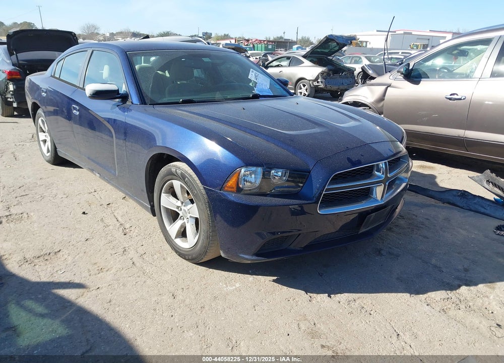 2013 DODGE CHARGER SE VIN: 2C3CDXBG9DH725784