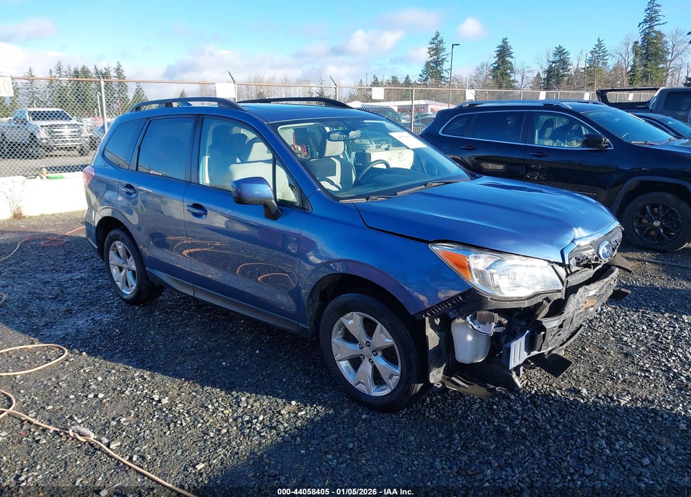 2016 SUBARU FORESTER 2.5I PREMIUM VIN: JF2SJADC9GH547099