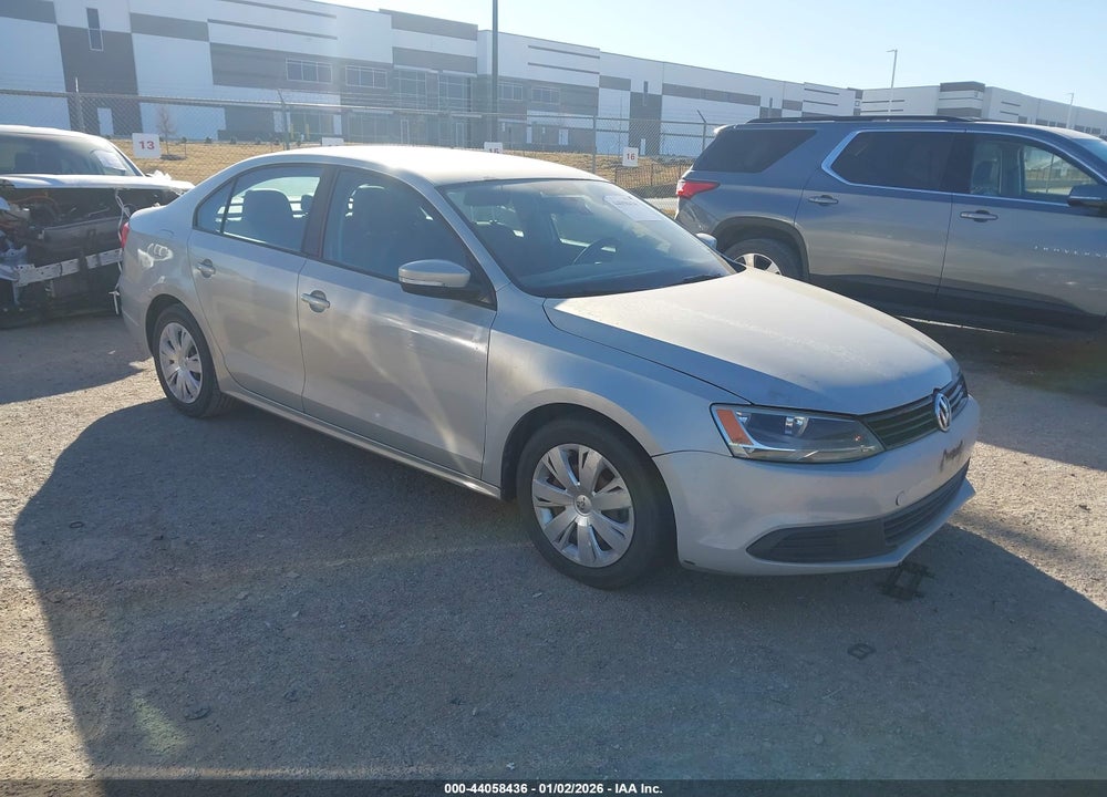 2011 VOLKSWAGEN JETTA 2.5L SE VIN: 3VWDX7AJ8BM392753