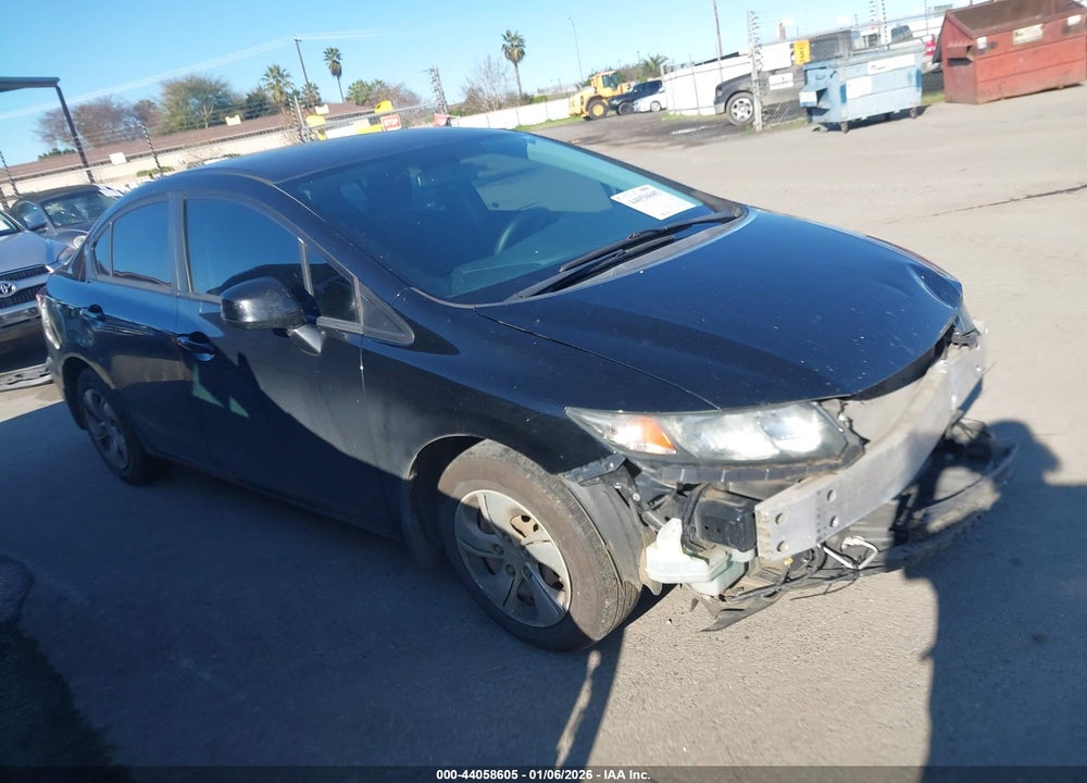 2013 HONDA CIVIC LX VIN: 2HGFB2F56DH562765
