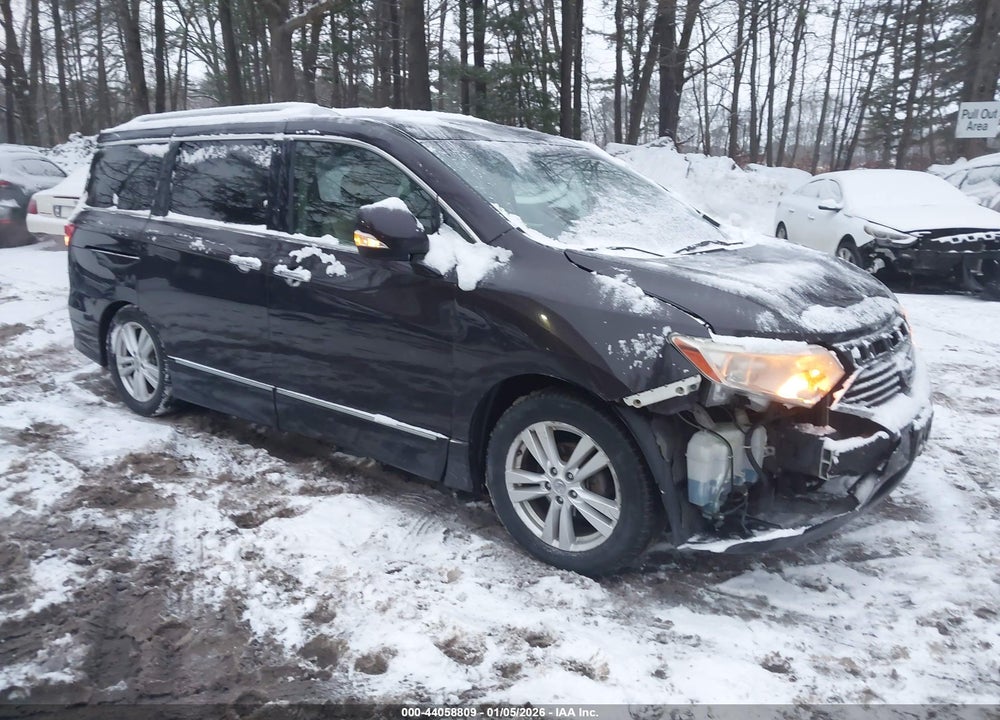 2011 NISSAN QUEST SL VIN: JN8AE2KP4B9008147