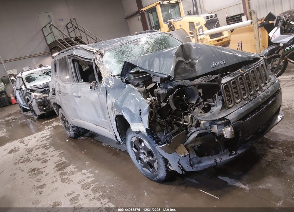 2017 JEEP RENEGADE SPORT 4X4 VIN: ZACCJBAB0HPG05891