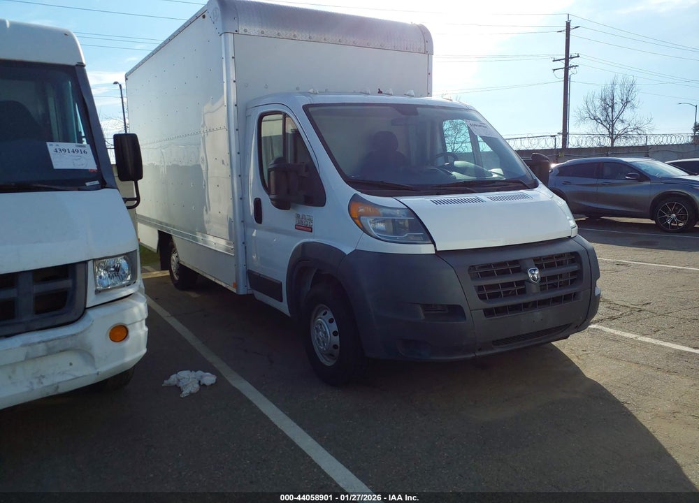 2015 RAM PROMASTER 3500 CUTAWAY LOW ROOF VIN: 3C7WRVMG1FE518402