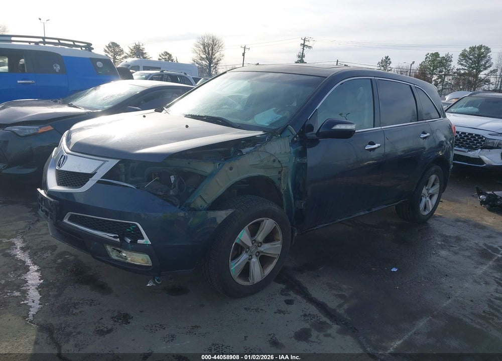 2010 ACURA MDX TECHNOLOGY PACKAGE VIN: 2HNYD2H47AH534162