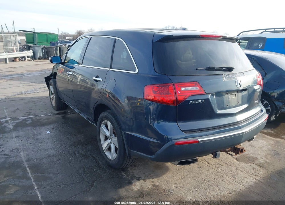 2010 ACURA MDX TECHNOLOGY PACKAGE VIN: 2HNYD2H47AH534162