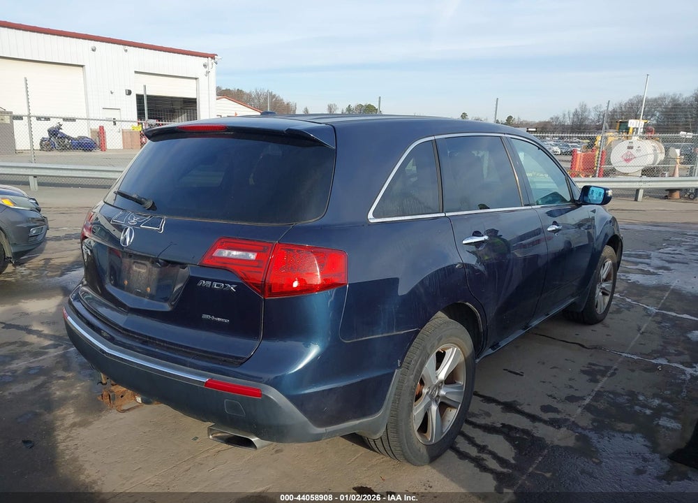 2010 ACURA MDX TECHNOLOGY PACKAGE VIN: 2HNYD2H47AH534162