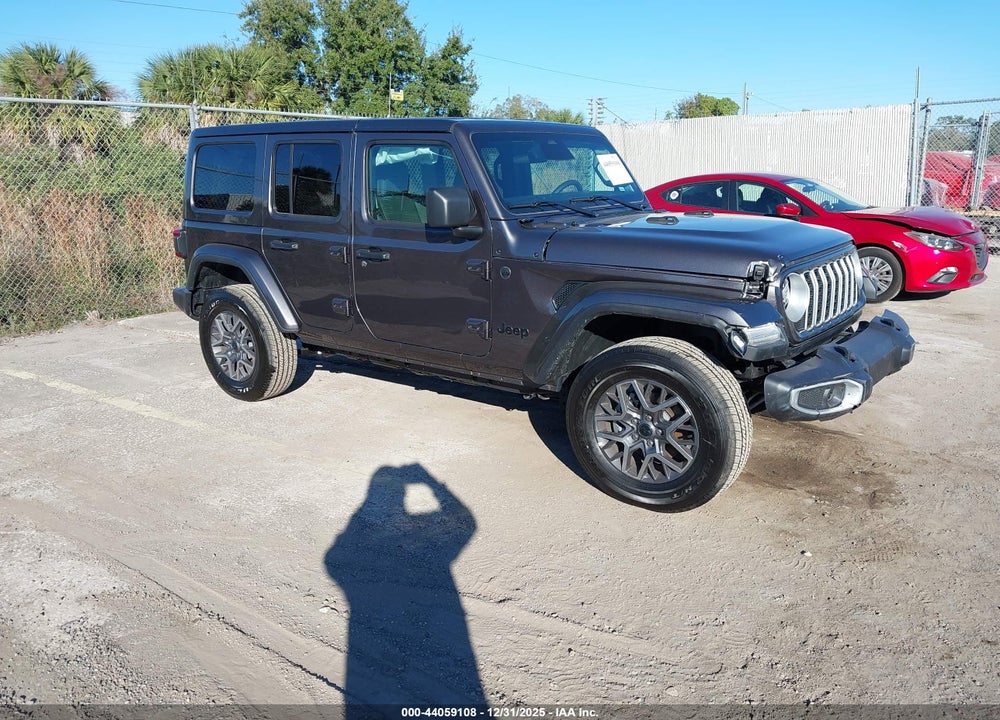 2025 JEEP WRANGLER 4-DOOR SAHARA 4X4 VIN: 1C4PJXEN3SW645010