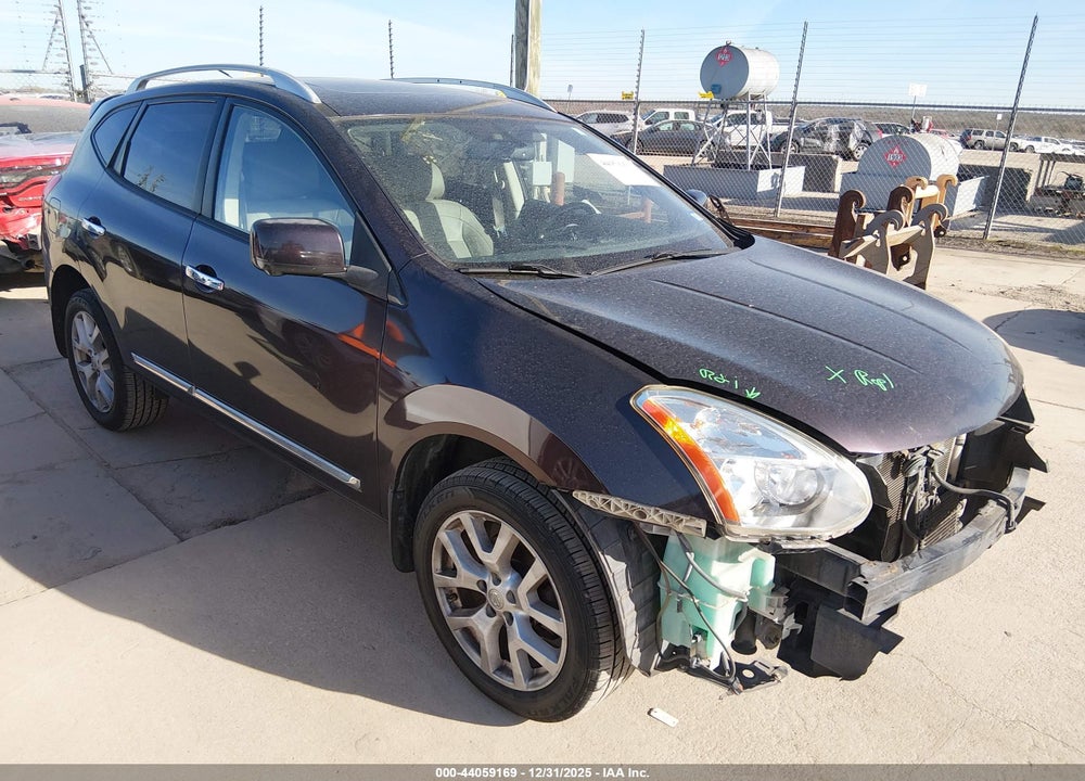 2013 NISSAN ROGUE SV W/SL PKG VIN: JN8AS5MT6DW508609