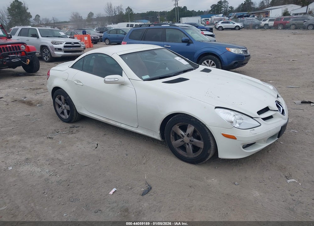 2008 MERCEDES-BENZ SLK 280 VIN: WDBWK54FX8F184242