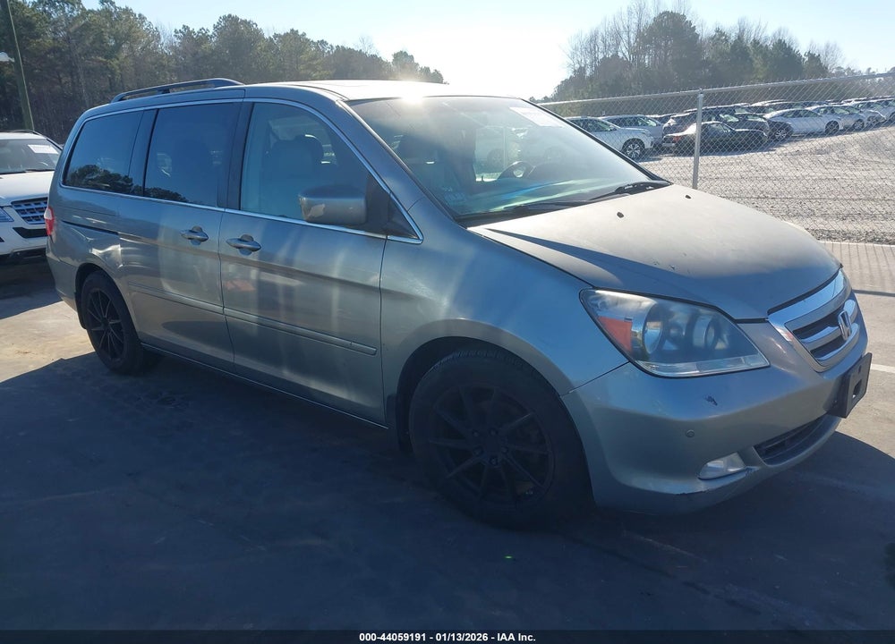 2006 HONDA ODYSSEY TOURING VIN: 5FNRL38886B072469