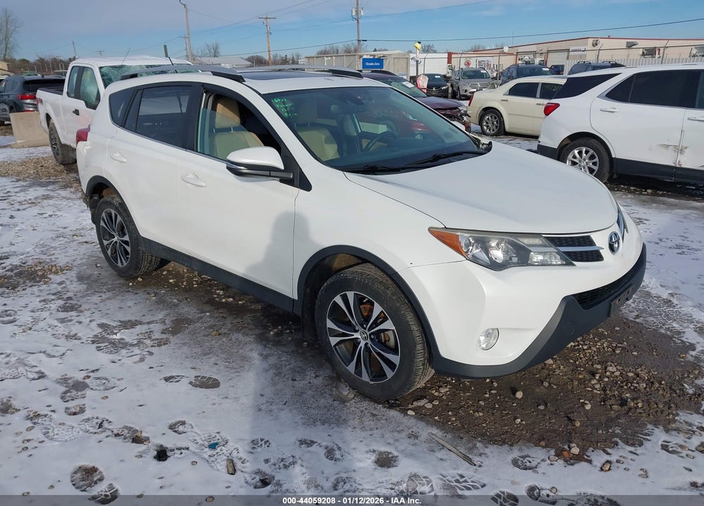 2015 TOYOTA RAV4 LIMITED VIN: 2T3DFREV8FW367886