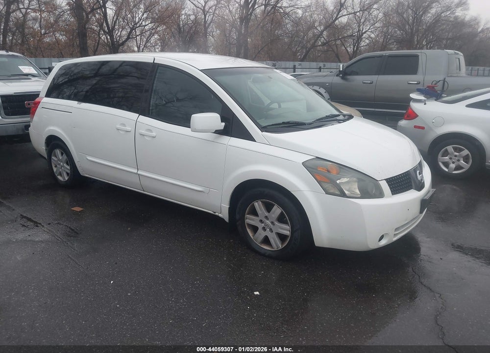 2004 NISSAN QUEST 3.5 S VIN: 5N1BV28U64N348242