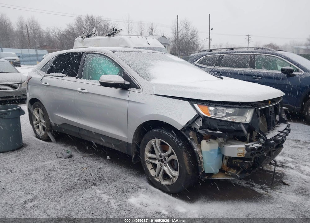 2015 FORD EDGE TITANIUM VIN: 2FMTK4K84FBB07492