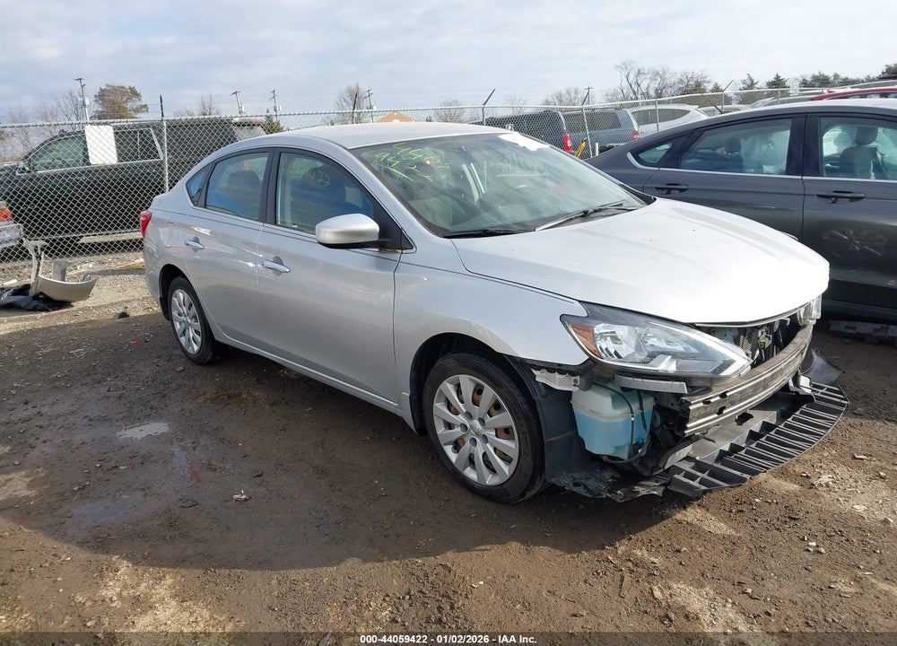 2016 NISSAN SENTRA S VIN: 3N1AB7AP7GY238742