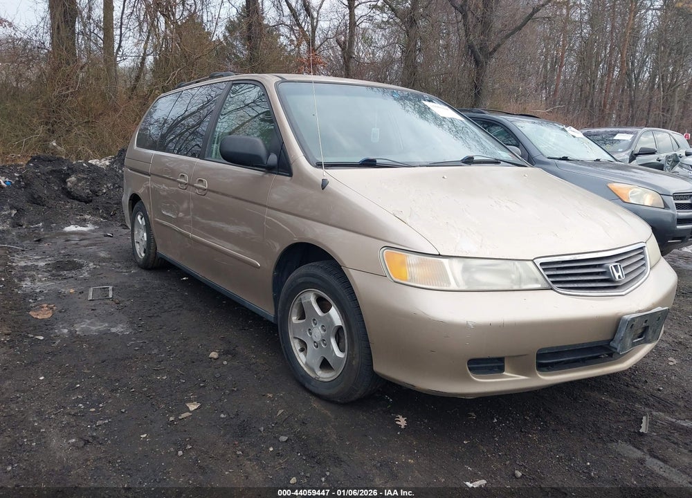 2001 HONDA ODYSSEY EX VIN: 2HKRL18661H563636