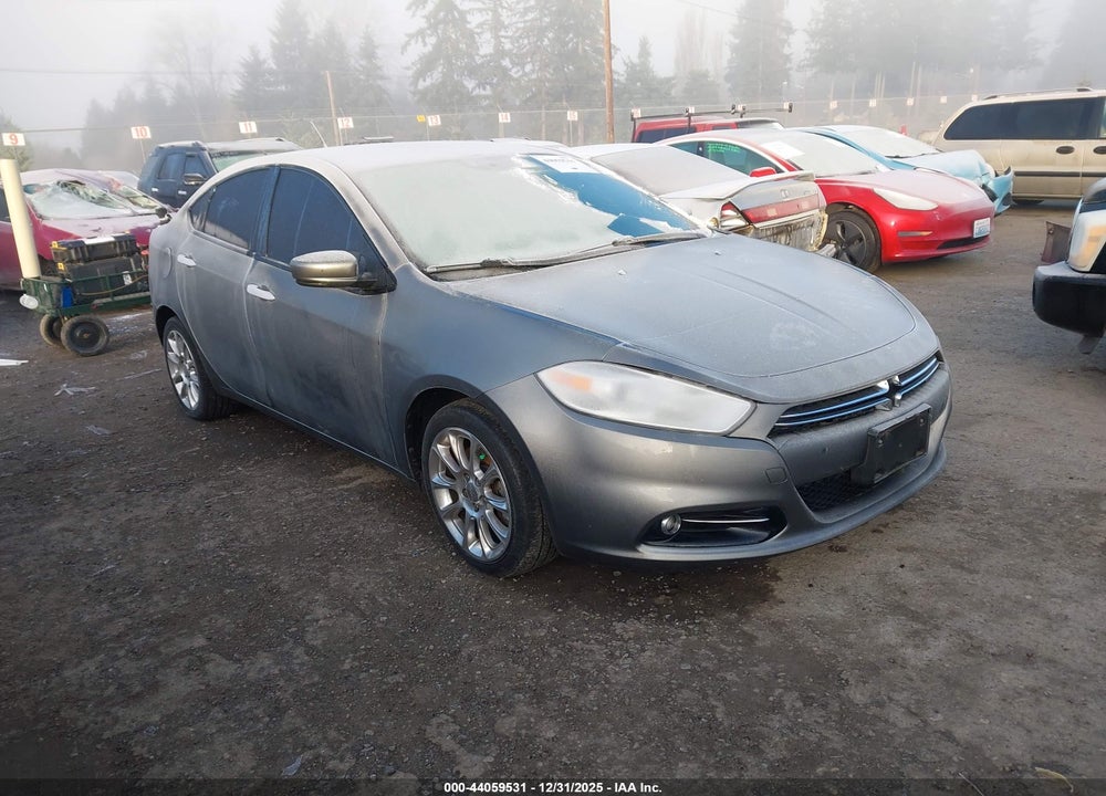 2013 DODGE DART LIMITED VIN: 1C3CDFCA5DD155526