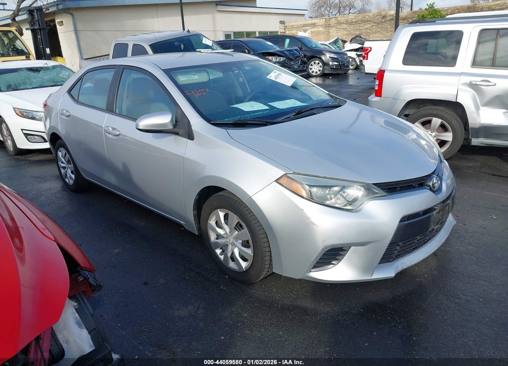 2016 TOYOTA COROLLA LE VIN: 5YFBURHE3GP472775